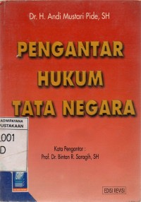 Image of Pengantar Hukum Tata Negara
