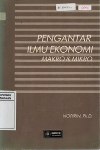 Image of Pengantar Ilmu Ekonomi Makro & Mikro cet. 4 ed. 1