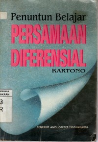 Image of PENUNTUN BELAJAR PERSAMAAN DIFERENSIAL