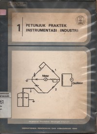 Image of Petunjuk Praktek : instrumentasi Industri 1
