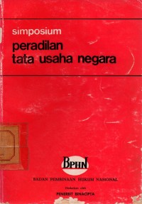 Image of Simposium Peradilan Tata Usaha Negara