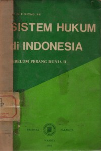 Image of Sistem Hukum di Indonesia