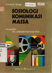 Image of Sosiologi Komunikasi Massa