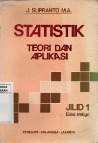 Image of Statistik : Teori & Aplikasi