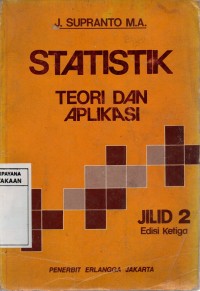 Image of Statistik : Teori & Aplikasi
