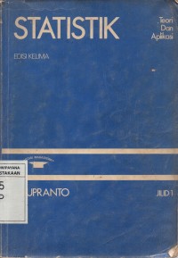 Image of Statistik : Teori dan Aplikasi