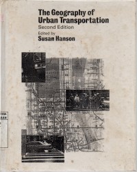 Image of The Geography Of Urban Transportation