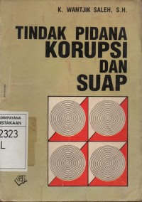 Image of Tindak Pidana Korupsi Dan Suap